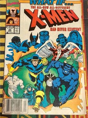Marvel Comics WHAT IF #23 Cyclops Wolverine Beast 1991 Copper Age Mutant Comic